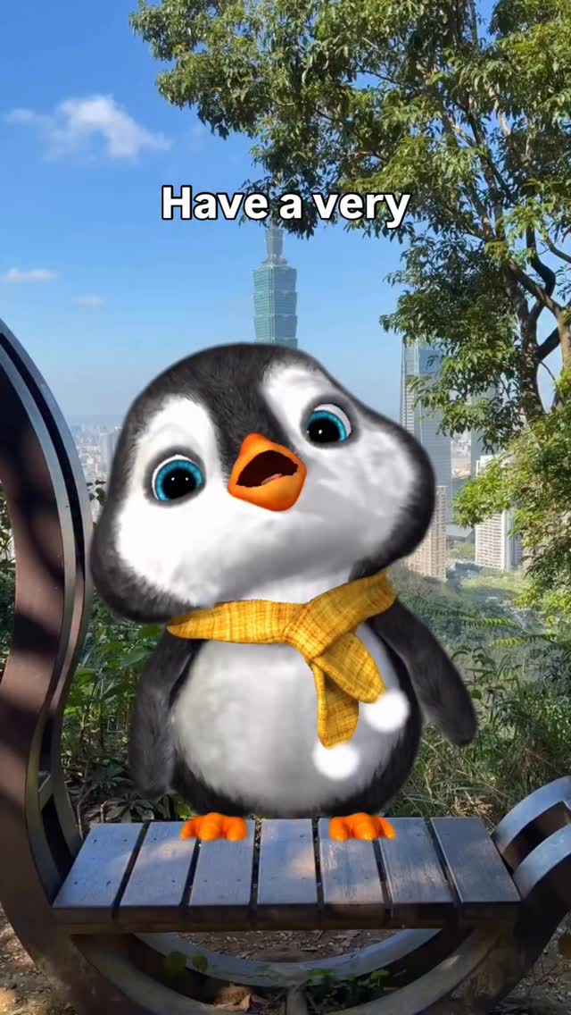 itspuffpuff: Happy New Year Penguin Meme AI Art