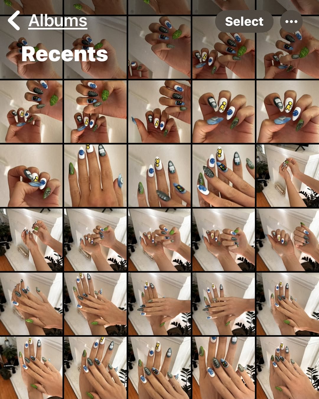 lilmiquela: Cyber Nails AI Art
