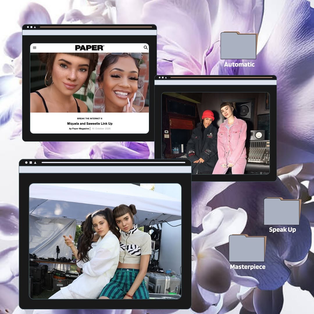 lilmiquela: Music Anniversary Collage AI Art