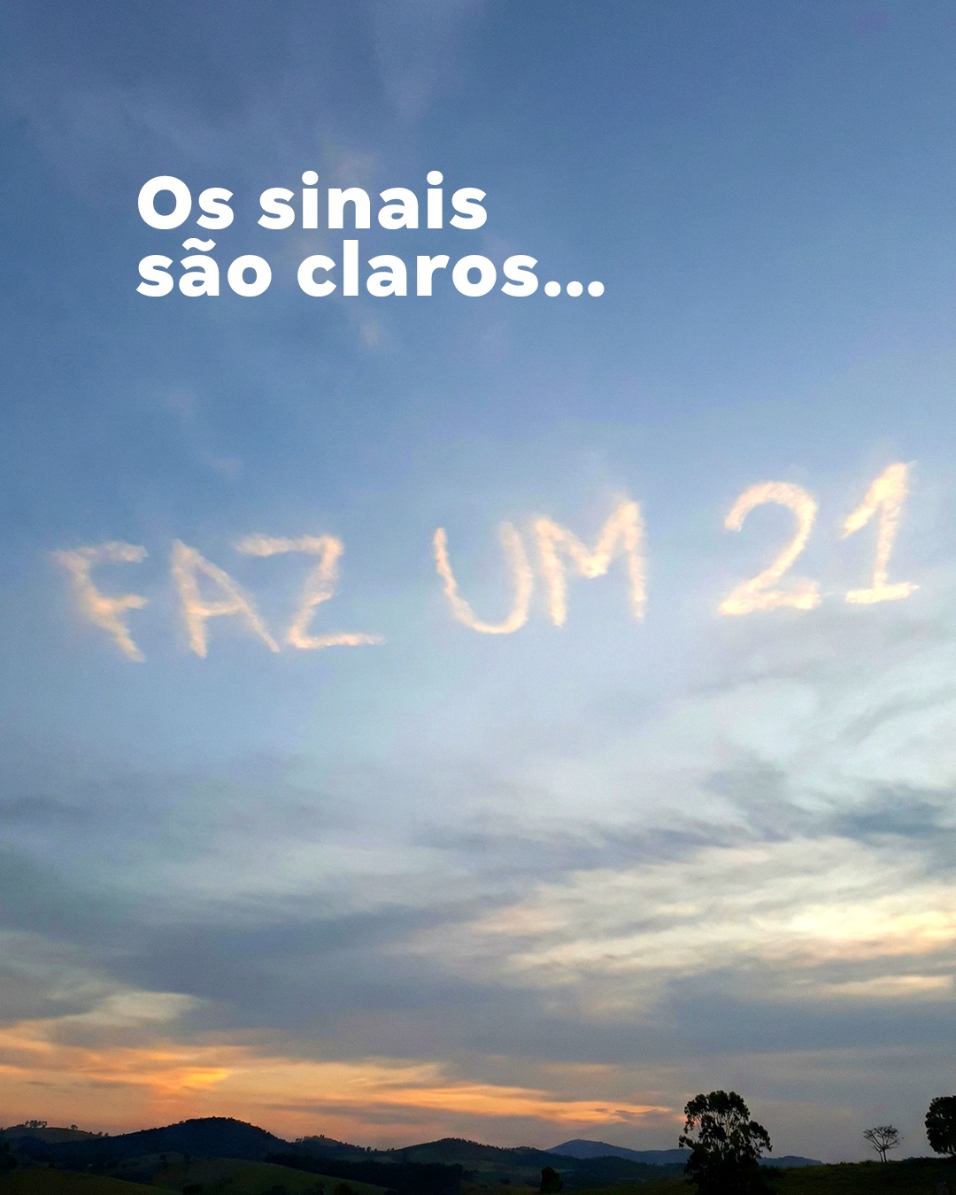 magazineluiza: Sunset Sky Text Meme AI Art
