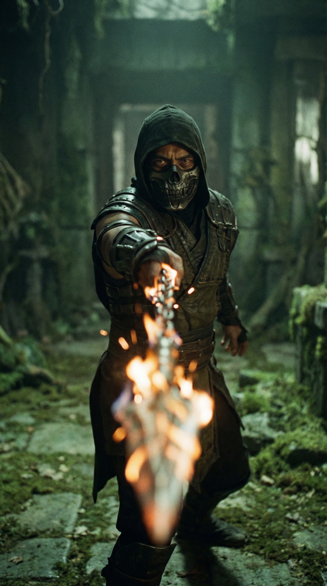 shecreatescomics: Flaming Spear Ninja Poster Breakdown